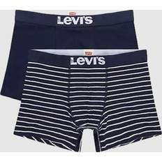 Levi's Blau Unterwäsche Levi's 2-Er Set Boxer Briefs - Dunkelblau