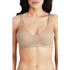 Dominique Jolie Wireless Jacquard Minimizer Bra 6018
