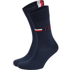 Tommy hilfiger sokker Tommy Hilfiger Iconic Stripe 2pak Sokker - Grå