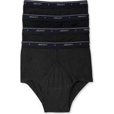 Briefs - Red Men's Underwear Jockey Men's Classic Collection Full-Rise Briefs Underwear 4-pack