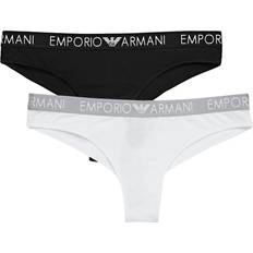 Emporio Armani Bomuld Trusser Emporio Armani Brazil Brief Pack - Hvid