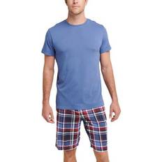 Jockey Night And Day Pyjama Short Sleeve Navy/Red