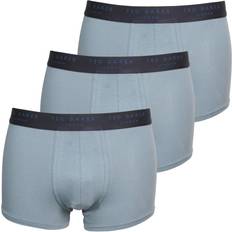 Ted Baker Herenondergoed Ted Baker Katoenen Boxershorts Voor Heren Set van 3 - Marineblauw