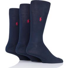 Polo Ralph Lauren Chaussettes Polo Ralph Lauren 3-Pack Mercerized Cotton Socks - Navy