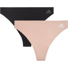 Adidas Damen Slips Adidas 2-pack BOS Micro Cut Free Thong Multi