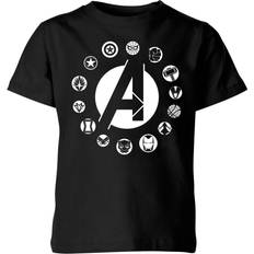 Marvel Tops Marvel Avengers Team Logo Kids' T-Shirt 9-10