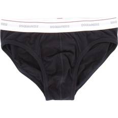 DSquared2 Set da tre slip bianchi da uomo con logo