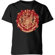 Harry Potter Hogwarts Christmas Crest Kids' T-Shirt 9-10