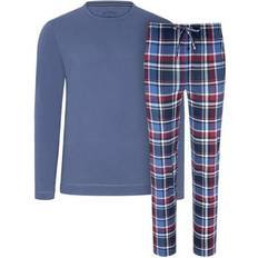 Jockey Nattøj Jockey Night And Day Long Pyjama Navy/Red