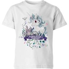 Harry Potter Kid's Forbidden Forest Unicorn T-Shirt - White