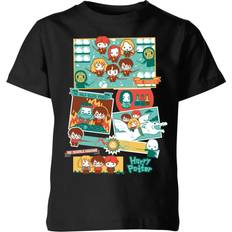 Kid's Kids Cute Films T-shirt - Black