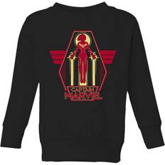 Marvel Captain Flying Warrior Sweatshirt - Black