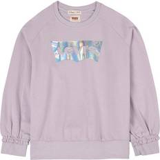 Purple Sweatshirts Levi's Kid's Sweatshirt with Raglan Sleeves - Misty Lilac