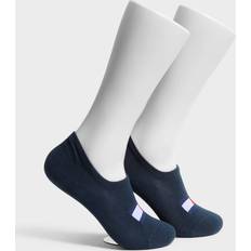 Tommy Hilfiger Black Socks Tommy Hilfiger Mens High Cut 2-Pack Footie Trainer Socks 9-12