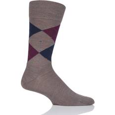 Burlington 1 Pair Edinburgh Virgin Wool Argyle Socks Men's 6.511 Mens