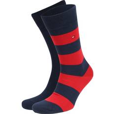 Beige - Mies Alusvaatteet Tommy Hilfiger Rugby Sock 2p - Dark