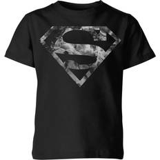 DC Comics T-Shirt Enfant Logo Superman Marbre Originals - Noir