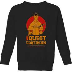 Original Hero Kid's Samurai Jack Quest Continues Sweatshirts - Black