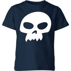 T-Shirt Enfant Tête de Mort de Sid Toy Story - Bleu Marine