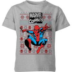 Marvel Avengers Classic Spider-Man Kids Christmas T-Shirt 11-12