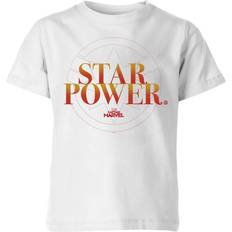 Marvel Captain Star Power Kids' T-Shirt - Grey