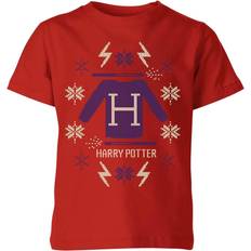 Cotton christmas sweater Harry Potter Christmas Sweater Kids' T-Shirt 11-12