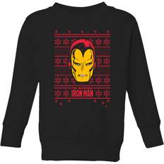 Marvel Hoodies Marvel Iron Man Face Kids' Christmas Sweatshirt 11-12