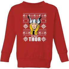 Marvel Hoodies Marvel Thor Face Kids' Christmas Sweatshirt 11-12