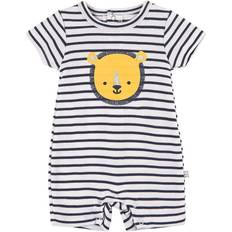 Valkoinen Playsuits Carrément Beau Lion Romper - Navy