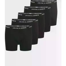 Herr - XXL Kalsonger Jack & Jones – Svarta trunks 7-pack