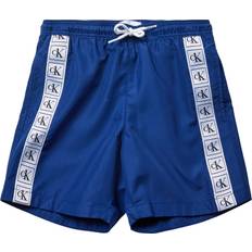 Calvin Klein Boy's Tape Swim Shorts - Blue (KV0KV00005)