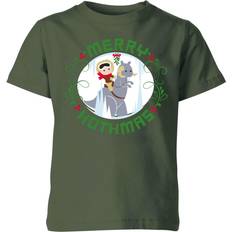 Star Wars Merry Hothmas Kids Christmas T-Shirt Forest 9-10 Forest