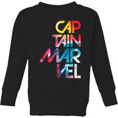 Marvel Sweats Marvel Captain Marvel Galactic Text Sweatshirt