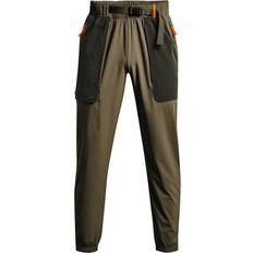 Under Armour Pantalón largo Rush Woven Tearaway verde negro - Black