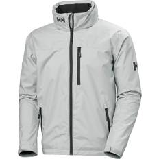 Helly Hansen Crew Hooded Sailing Jacket - Grey Fog