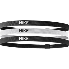 Zwart Haarbanden NIKE Elastic 2.0 Headbands 3-pack - Black/White