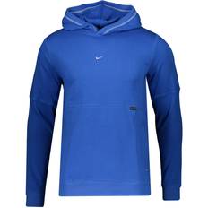 Fitness - Rød Sweatere Nike Hættetrøje Strike Pullover Blå/Hvid