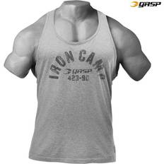 Fitness - Grå - Herre Toppe Gasp Throwback Tank Tanktop