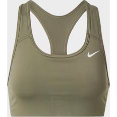 Nike BH'er på tilbud Nike Dri-FIT Swoosh-sports-bh uden indlæg og med støtte