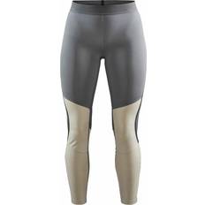 Craft Vent Tights Leggings - Grey/Beige