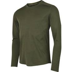 Fusion Herre - M T-shirts Fusion Mens C3 LS Shirt - Green