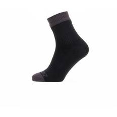 Men - Viscose Underwear Sealskinz Warm Weather Ankle Length Sock Unisex - Black/Grey