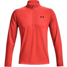 XL T-Shirts Under Armour Boy's Tech 2.0 Half Zip - Phoenix Fire Red