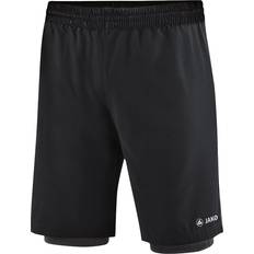 JAKO 2-in-1 Shorts - Schwarz