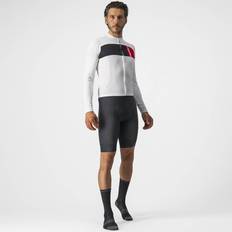 Castelli Prologo Langærmet cykeltrøje Herrer, orange/sort Trøjer Racer 2022 orange