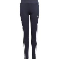 Turkoois - Vrouw Panty's Adidas Designed 2 Move 3-Stripes Legging - Black/Semi Mint Rush