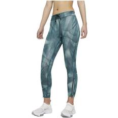 Nike Epic Faster Run Division Tights Women - Dark Teal Green/Reflevtive Silver