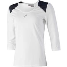 Tennis T-shirts Head Club Tech T-shirt Dame White/Dress