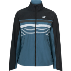 Grey - Running Jackets New Balance Accelerate Protect Jacket Reflective