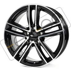 16" - 5/112 Autofelgen RC Design Alufelge Mim Real Ece 6.5 16 5 112 50 Black Polish